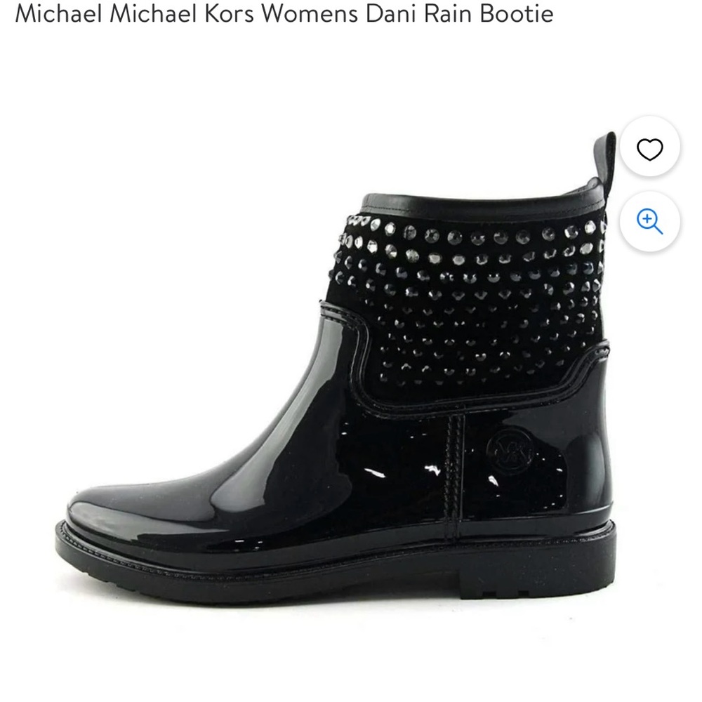 Michael Kors rhinestone Dani Rain Booties